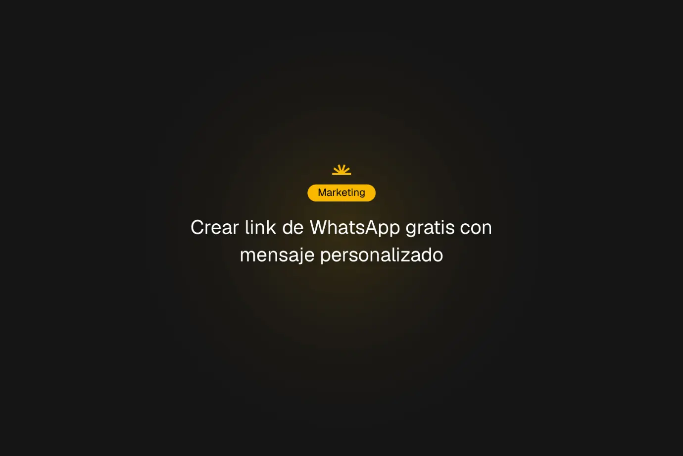 Crear link de whatsapp gratis
