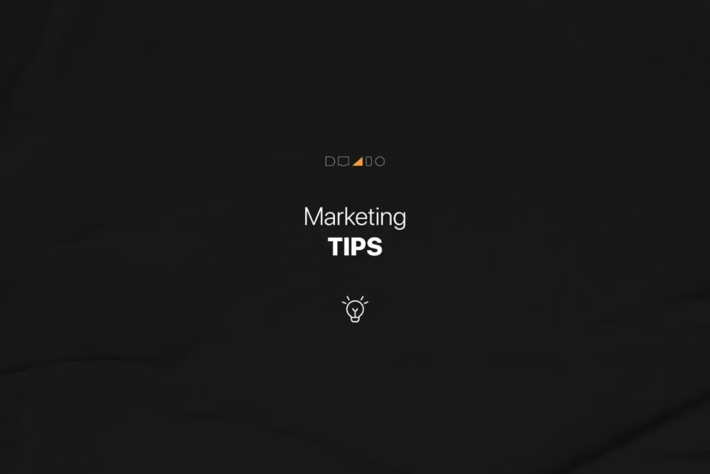 Marketing tips