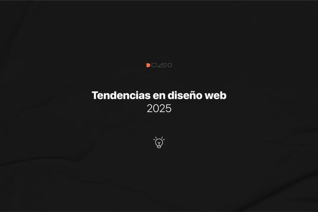 Tendencias en diseño web