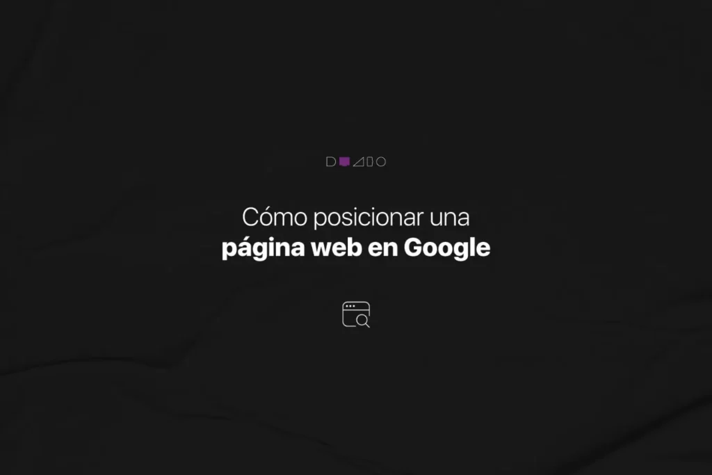 Como posicionar una página web