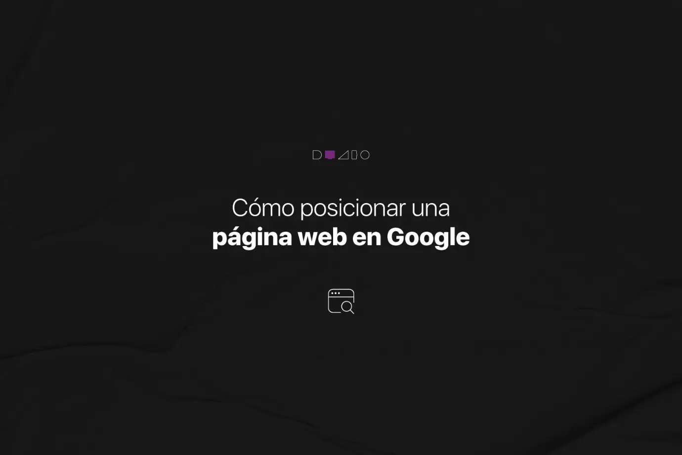 Como posicionar una página web