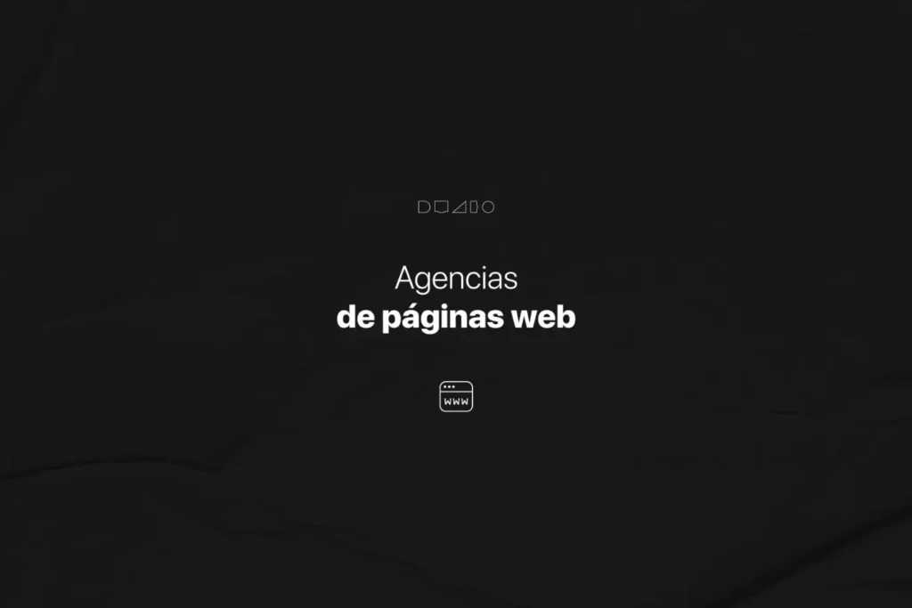 Agencias de páginas web