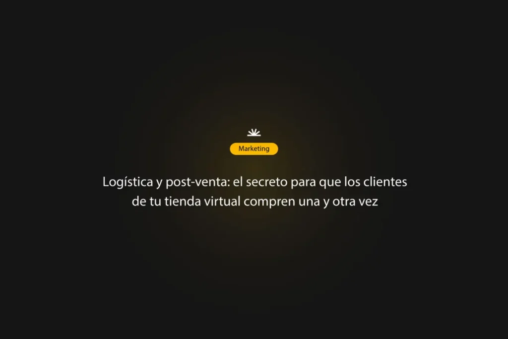 logistica y post venta
