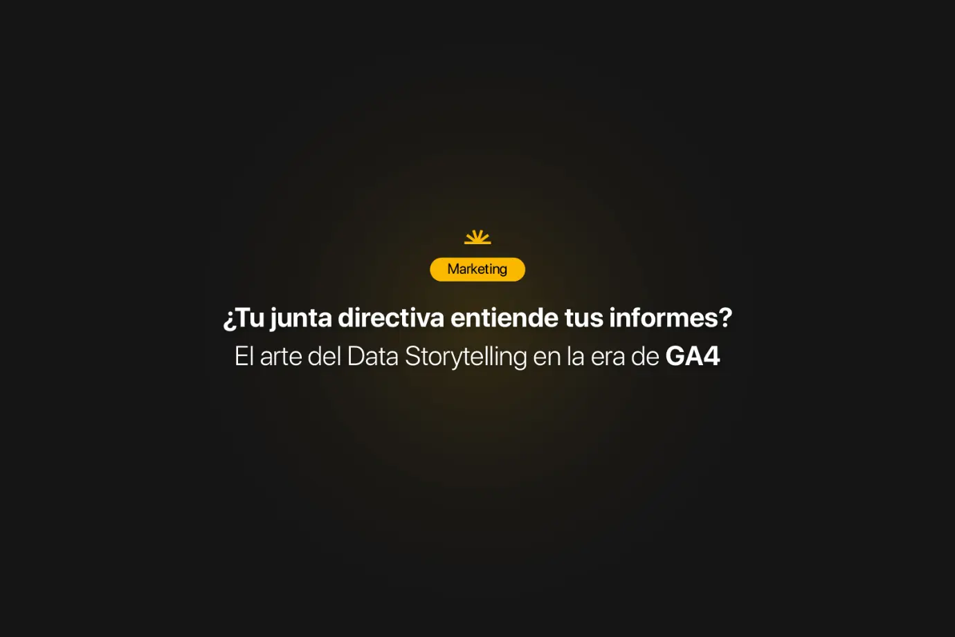 el arte del Data Storytelling