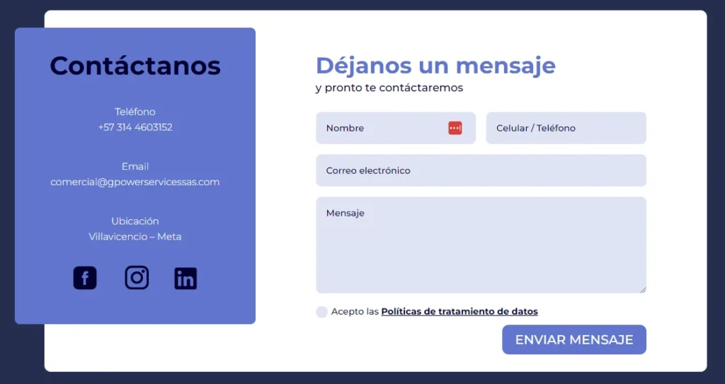 Captura de global power services